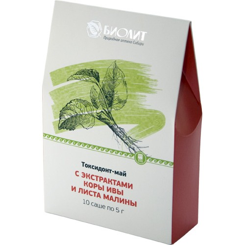 Купить Токсидонт-май с экстрактами коры ивы и листа малины  г. Пермь  