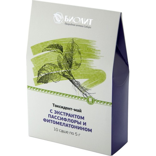 Купить Токсидонт-май с экстрактами пассифлоры и фитомелатонином  г. Пермь  